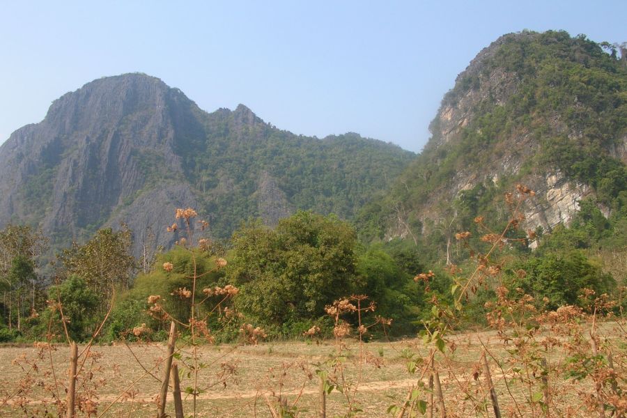 Okolice Vang Vieng (fot.Darek Dąbrowski)