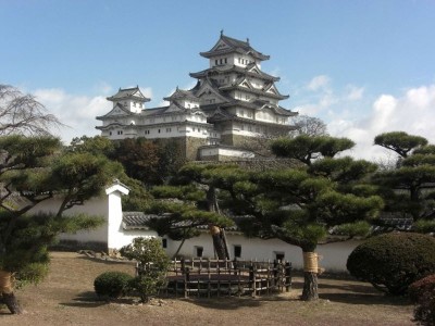 Zamek Białej Czapli w Himeji (fot. Maciej Glabuś)