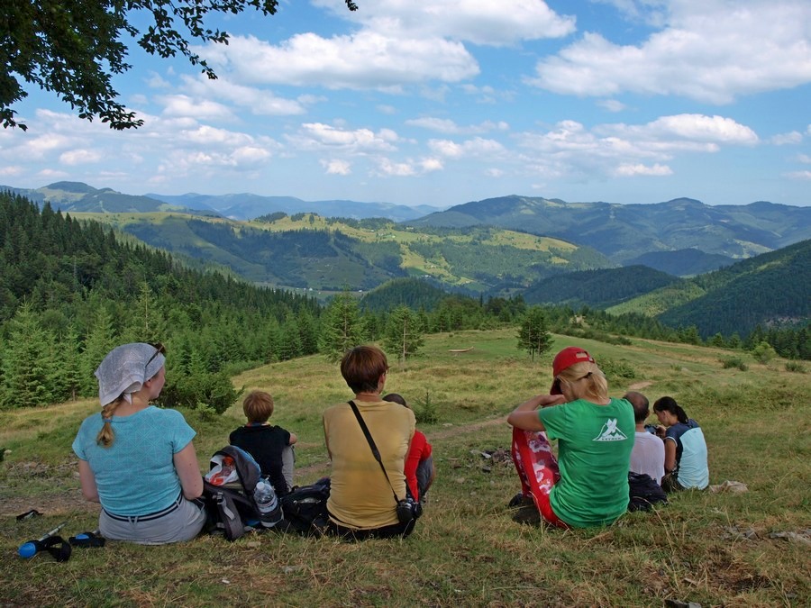 Patrząc na Beskidy Huculskie (fot. Paweł Klimek)