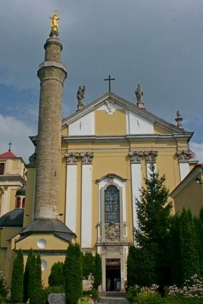 Minaret przy polskiej katedrze w Kamieńcu (fot. Rafał Bartosz)