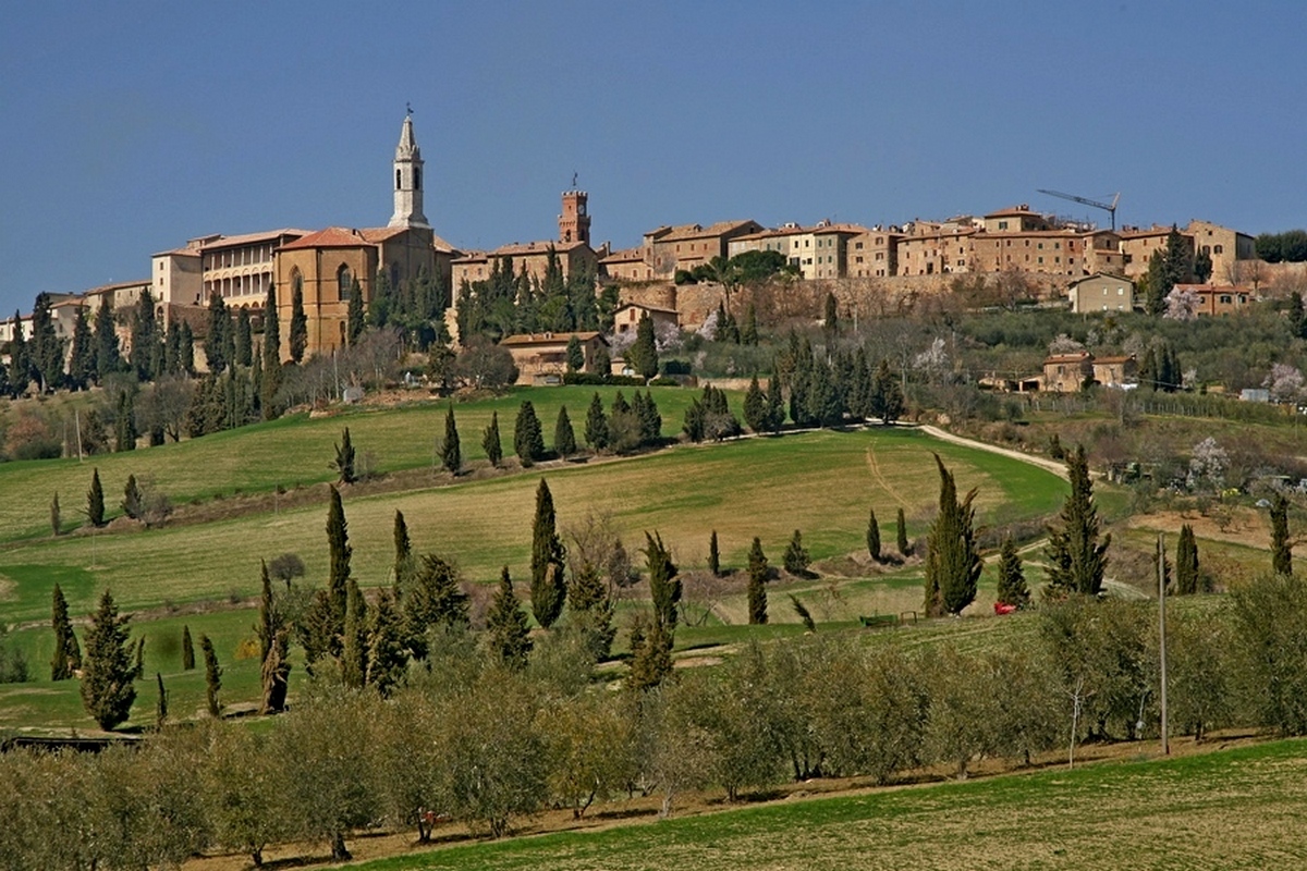 Pienza - przykład miasta doskonałego, (fot. T. Liptak)