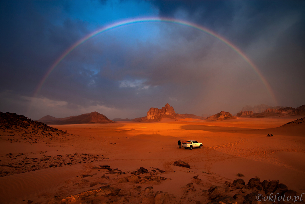 Wadi Rum po burzy, fot. S. Adamczak, okfoto.pl