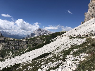 Na szlaku wokół Tre Cime (fot. Paweł Klimek)