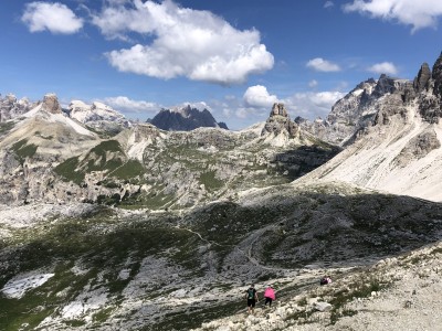 Na szlaku wokół Tre Cime (fot. Paweł Klimek)