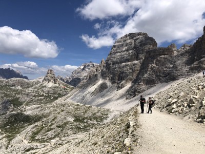 Na szlaku wokół Tre Cime (fot. Paweł Klimek)