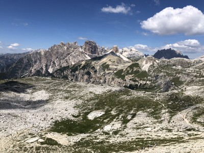 Na szlaku wokół Tre Cime (fot. Paweł Klimek)