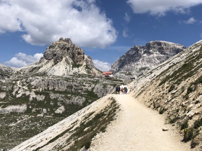 Na szlaku wokół Tre Cime (fot. Paweł Klimek)