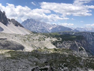 Na szlaku wokół Tre Cime (fot. Paweł Klimek)