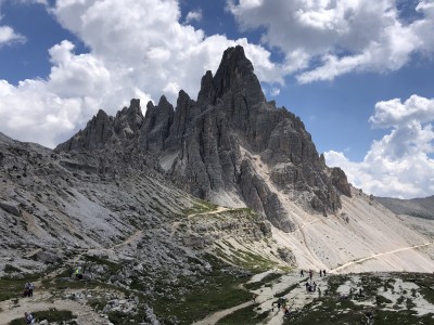 Na szlaku wokół Tre Cime (fot. Paweł Klimek)