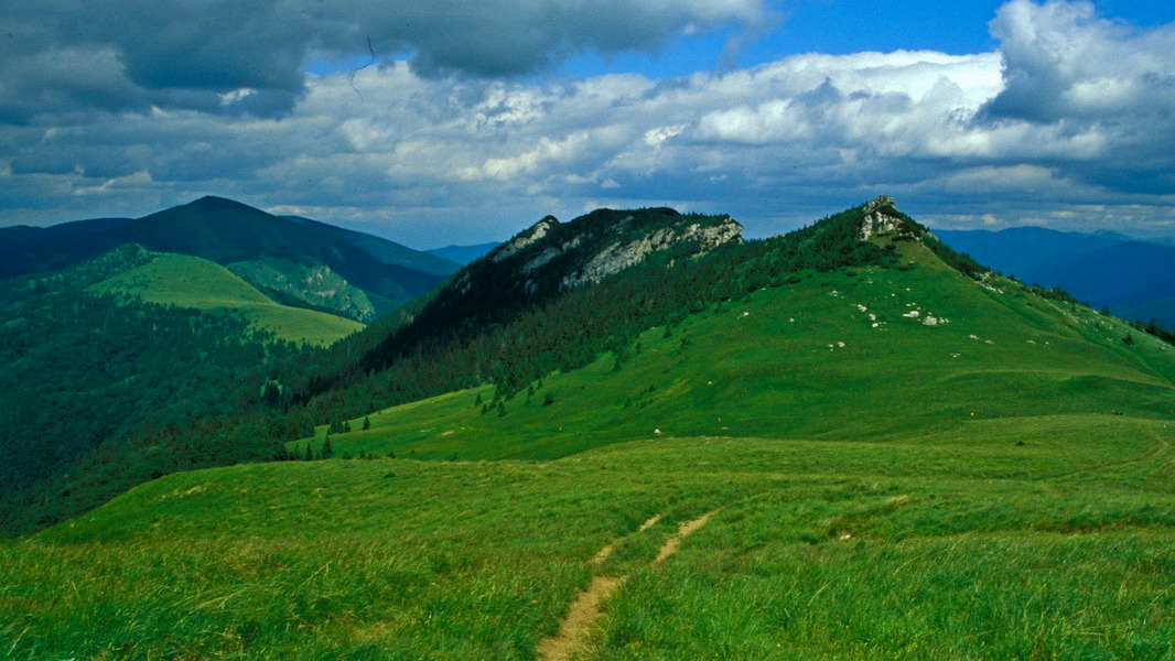 Na grzbiecie Wielkiej Fatry (fot. Paweł Klimek)