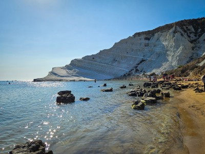 Schody Turków w okolicy Agrigento,  fot M. Olszewska