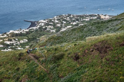 Wejście na Stromboli, foto. Marek Danielak