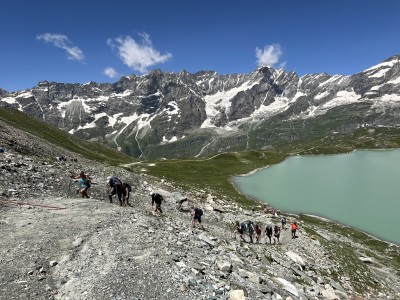 Jezioro del Goillet (fot. Paweł Klimek)