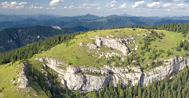 Skały i połoniny słowackiej krainy